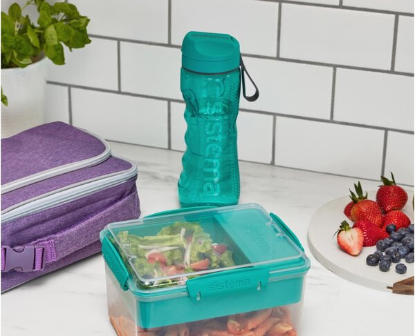 Sistema Láhev s poutkem Hydrate Active Flip Top 800 ml, mátová