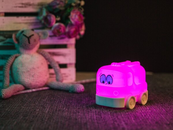 Sdeko Dětská noční lampička hasičské auto Sam