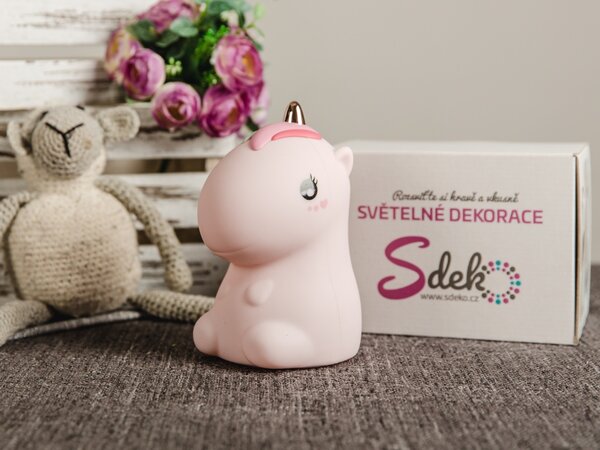 Sdeko Dětská noční lampička jednorožec Luna