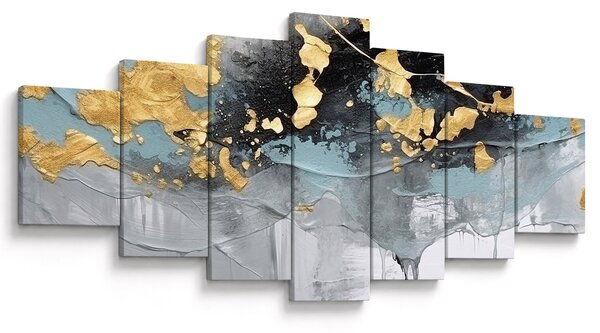 Obraz - Abstrakce (210x100 cm)