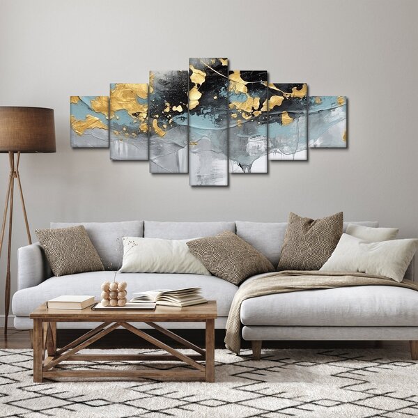Obraz - Abstrakce (210x100 cm)