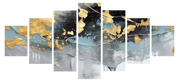 Obraz - Abstrakce (210x100 cm)