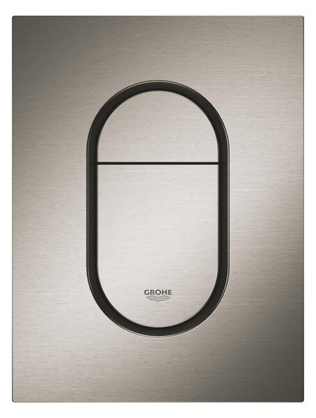 Grohe Arena Cosmopolitan S splachovací tlačítko pro WC Brushed Hard Graphite 37624AL0