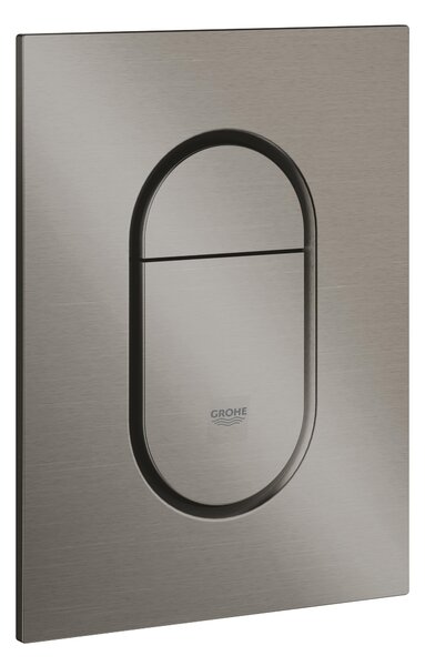 Grohe Arena Cosmopolitan S splachovací tlačítko pro WC Brushed Hard Graphite 37624AL0