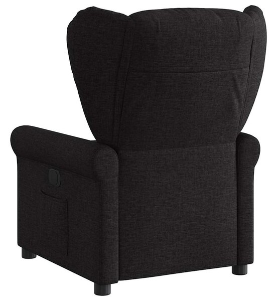 Elektrické polohovací křeslo černé textil 3303356