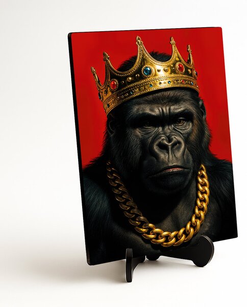 DUBLEZ | Moderní obraz na zeď - King Kong | UV tisk, Premium