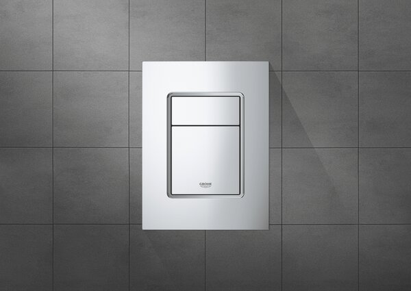 Grohe Skate Cosmopolitan S splachovací tlačítko pro WC StarLight Chrome 37535000