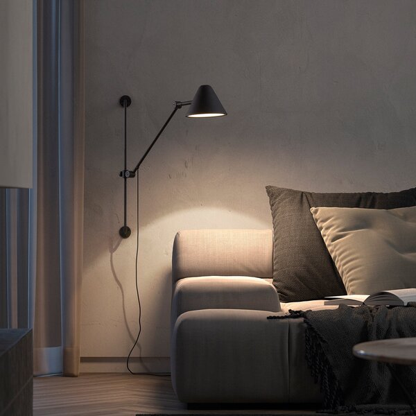 Exo Superficie Arm LED nástěnné svítidlo S