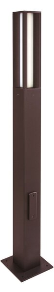 Cristher Aura LED sloupové svítidlo corten 3000K