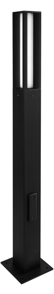 Cristher Aura LED sloupové svítidlo černé 3000K