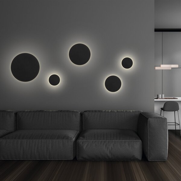 Exo Circular LED nástěnné svítidlo bílé 250mm