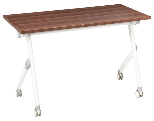 Skládací psací stůl BENDI Tmavě hnědá 120 cm 60 cm