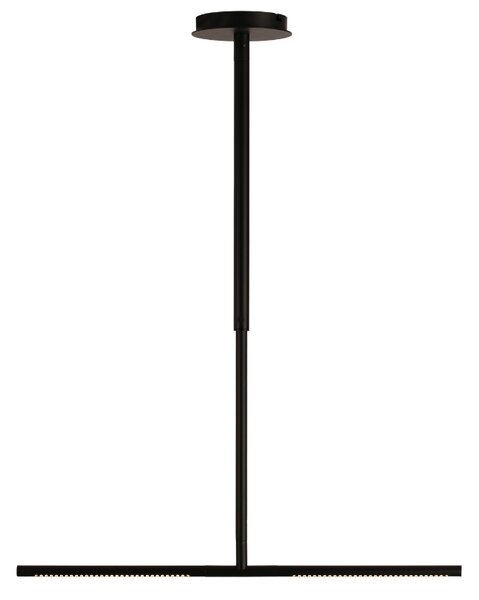 Umage Černé kovové závěsné LED světlo Omni 74 cm