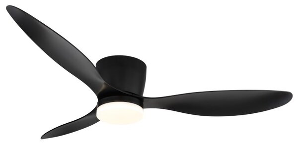 GLOBO 03666S ARMANDO stropní ventilátor se světlem D1315mm LED 20W 2460/1450lm 3000-6500K černá, časovač, dálkový ovladač