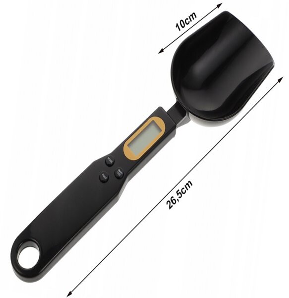 Praktická ruční kuchyňská váha LCD