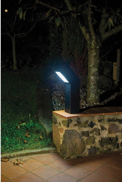 Cristher Clina LED sloupkové svítidlo černé 3000K