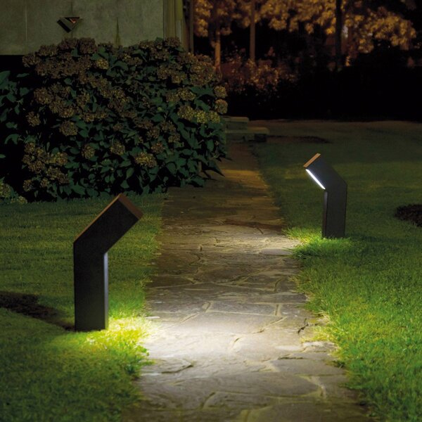 Cristher Clina LED sloupkové svítidlo corten 3000K