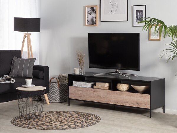 TV stolek SYDNEY Hnědá/Černá