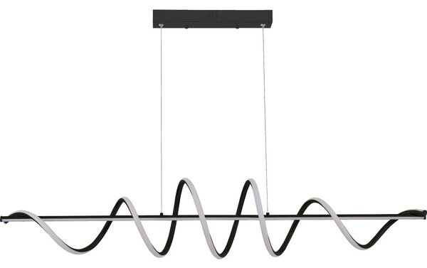 Zuma Line MS902-BK - LED Lustr na lanku ESERO LED/60W/230V černá