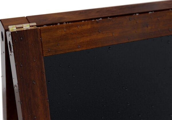 Magnetický kriedový reklamný stojan vodoodolný 110x 56 cm KLASICKÁ HNEDÁ