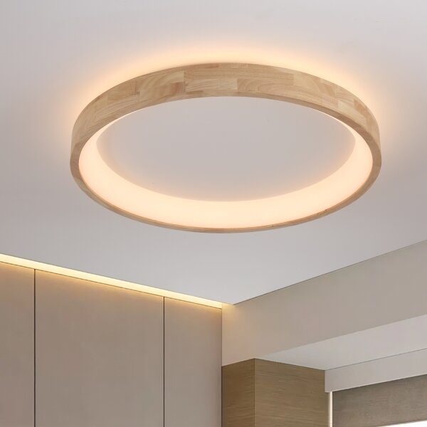 Brilagi-LED Strop. svítidlo FALCON WOOD LED/60W/230V 3000/4000/6000K 80 cm dřevo