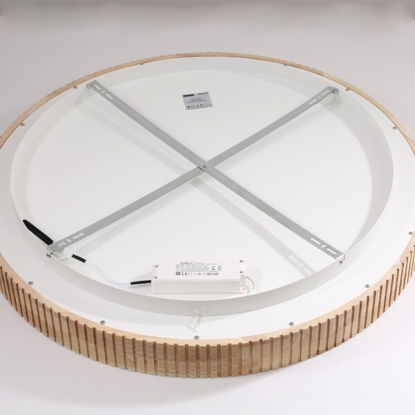 Brilagi - LED Stropní svítidlo FALCON WOOD MODERN LED/60W/230V pr. 80 cm dřevo
