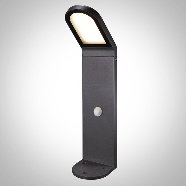 Dopo Castello LED sloupkové svítidlo se senzorem pohybu antracitové