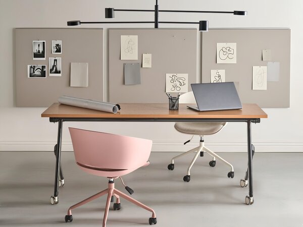 Skládací psací stůl BENDI Hnědá 180 cm 60 cm
