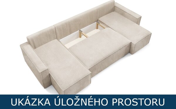 Rozkládací sedací souprava do U Basic - Poso 100