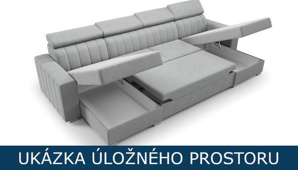Rozkládací sedací souprava do U Lardos - Kronos 46