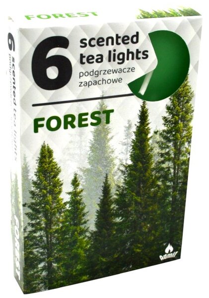 Čajové 6ks Forest vonné svíčky