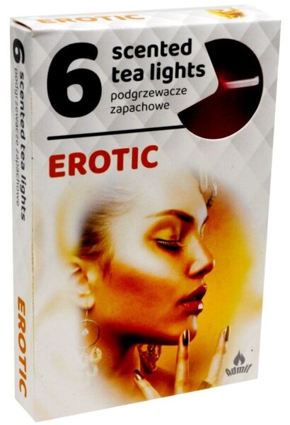 Čajové 6ks Erotic vonné svíčky