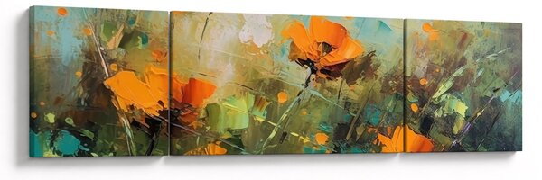 Obraz - Kvítí (170x50 cm)