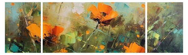 Obraz - Kvítí (170x50 cm)