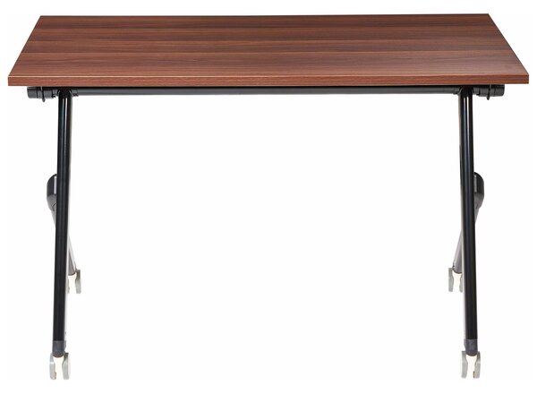 Skládací psací stůl BENDI Tmavě hnědá 120 cm 60 cm