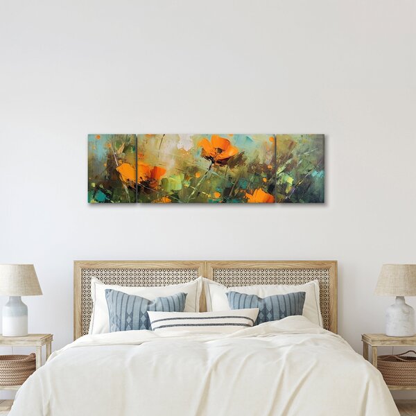 Obraz - Kvítí (170x50 cm)