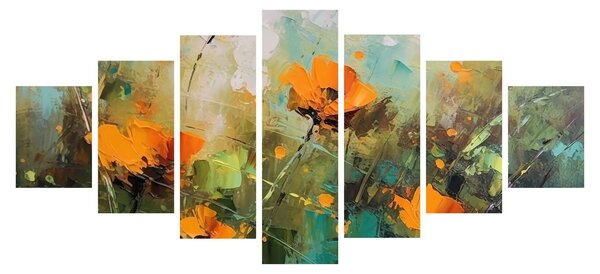 Obraz - Kvítí (210x100 cm)