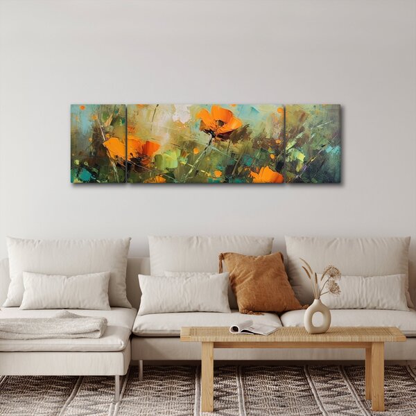 Obraz - Kvítí (170x50 cm)