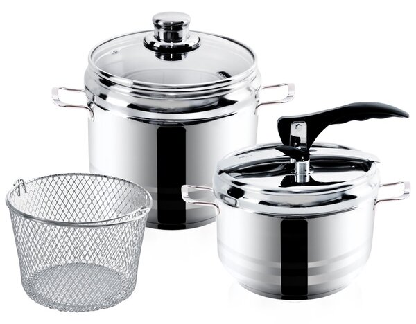 Tlakový hrnec PROFI duo 5 l+3,5 l