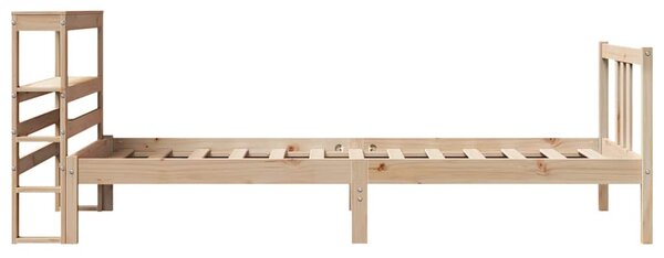 Rám postele s čelem 75 x 190 cm masivní borovice 3305953
