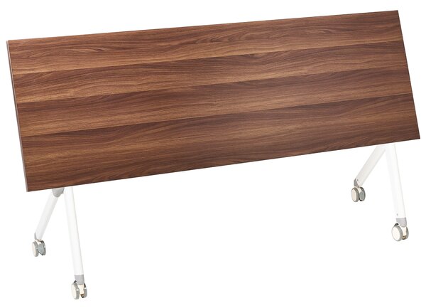 Skládací psací stůl BENDI Tmavě hnědá 180 cm 60 cm