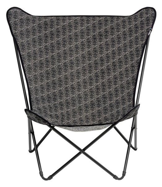 Motýlí křeslo POP UP XL Airlon šedá Cara Hexa