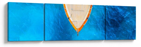 Obraz - Letní loď (170x50 cm)