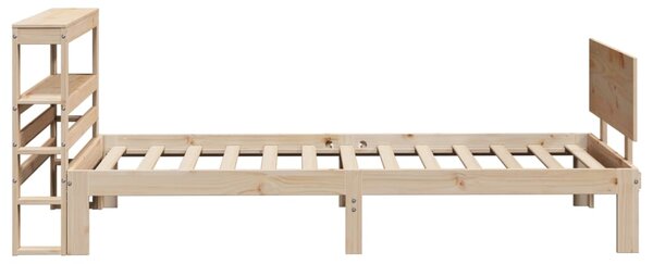 Rám postele s čelem 75 x 190 cm masivní borovice 3306070