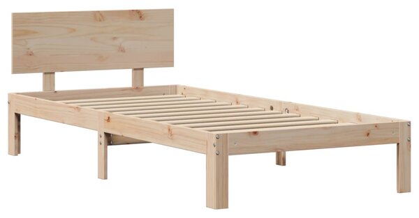 Rám postele s čelem 75 x 190 cm masivní borovice 3306070
