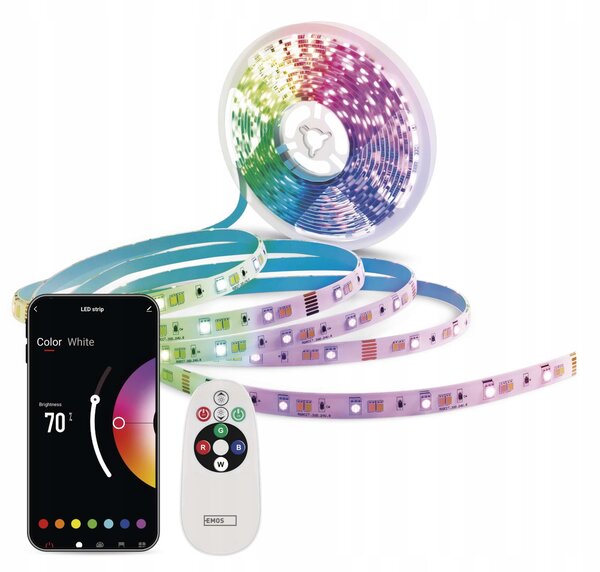 GoSmart LED pásek WiFi 5m, 22W, 1400lm, RGB/CCT