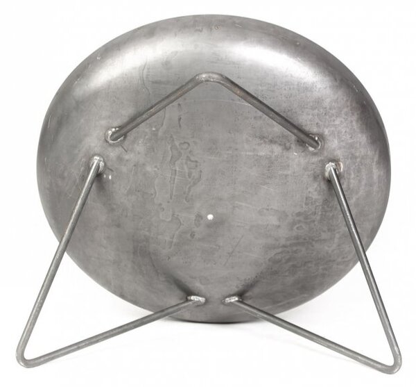 Přenosné ohniště Ø 60 cm kovové V - surové