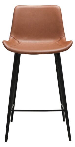 -25 % Dny MOMENTI– ​​​​​Dan-Form Hnědá koženková barová židle DAN-FORM Hype 65 cm