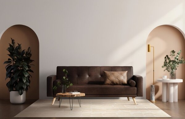 Fargotex Béžový vlněný koberec Desert 160 x 230 cm