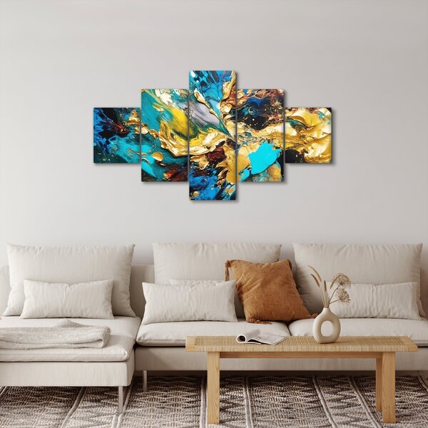 Obraz - Texturovaná olejomalba (125x70 cm)